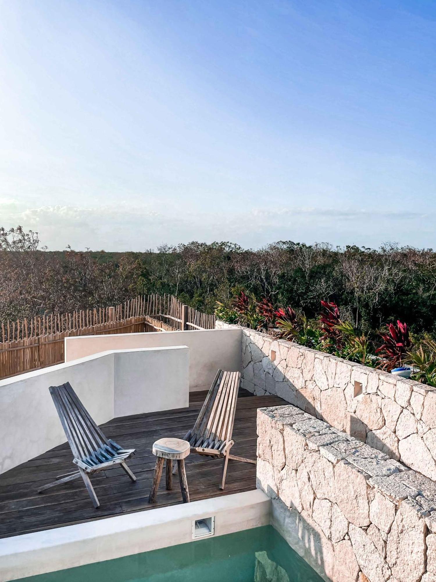 Jungle Boho Designer Apart 11 W50 Off Access Hotel Bardo Tulum Bagian luar foto